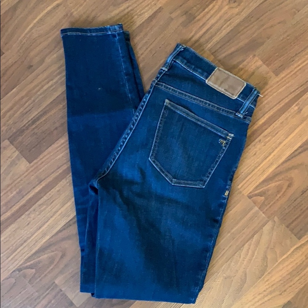 Madewell high rise 9” skinny jeans 27